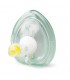 Pocket CPR Mask with O2 Inlet