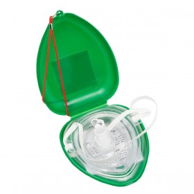 SJA Rescue CPR Mask with O2 Inlet