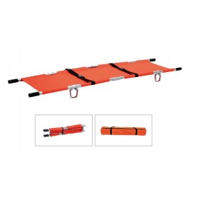 Duo Folding Pole Stretcher with Straps