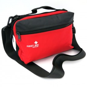 First Aid Pouch Red Medium